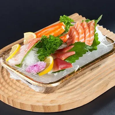 三文鱼虾贝蟹